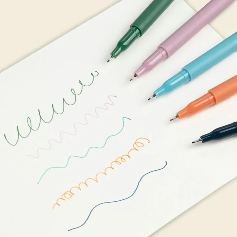 Papier Quintet Fineliners Set of 5 New